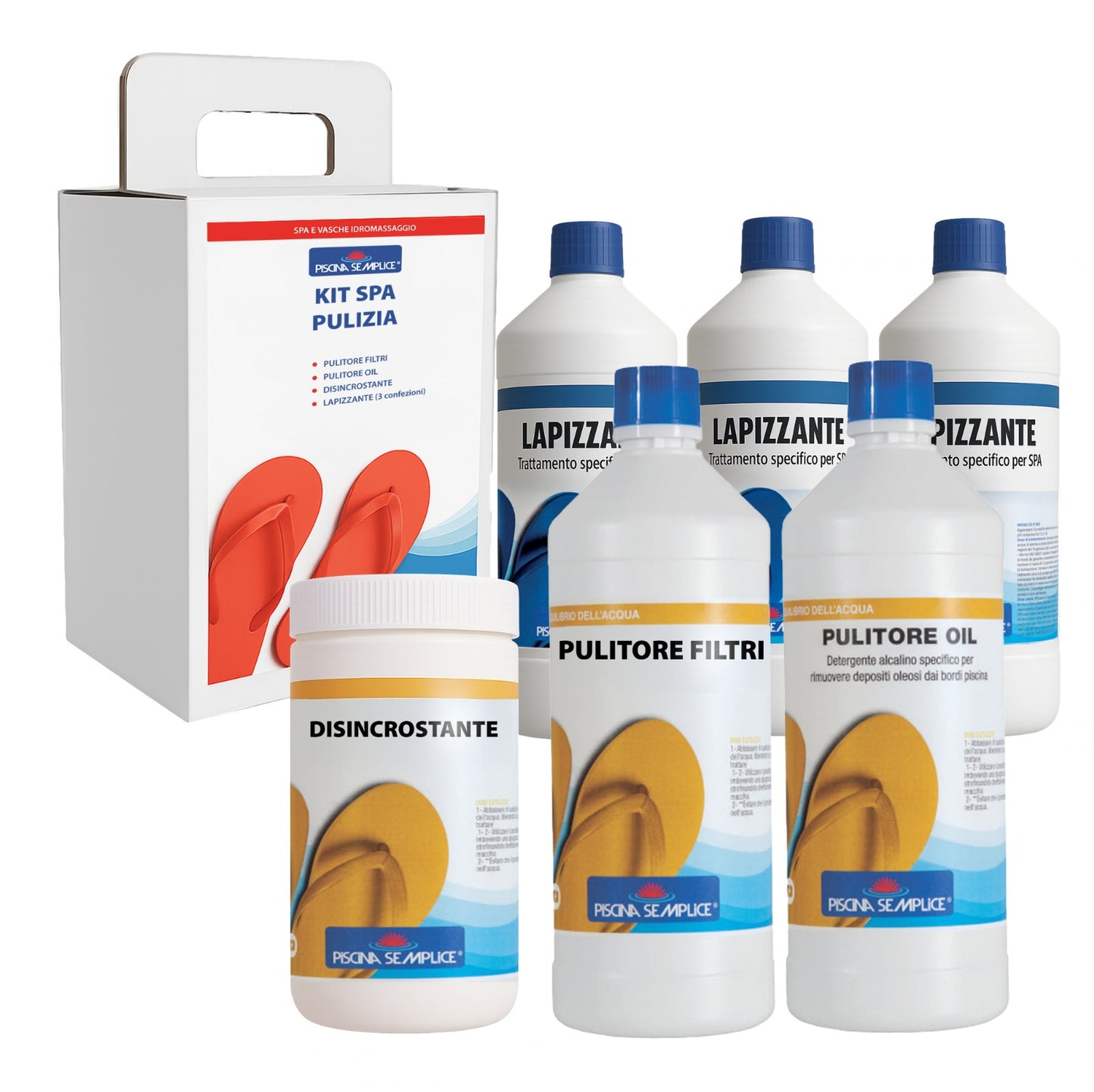 Kit SPA Pulizia Piscina Semplice