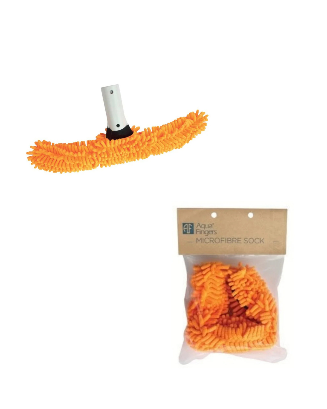 Spazzola in Microfibra per Piscina con Ricambio