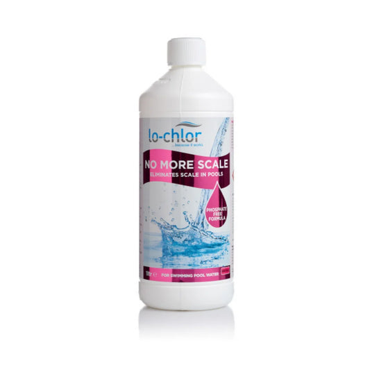 No More Scale Lo-Chlor – Anticalcare per Piscina, Filtro e Celle Elettrolitiche 1 L