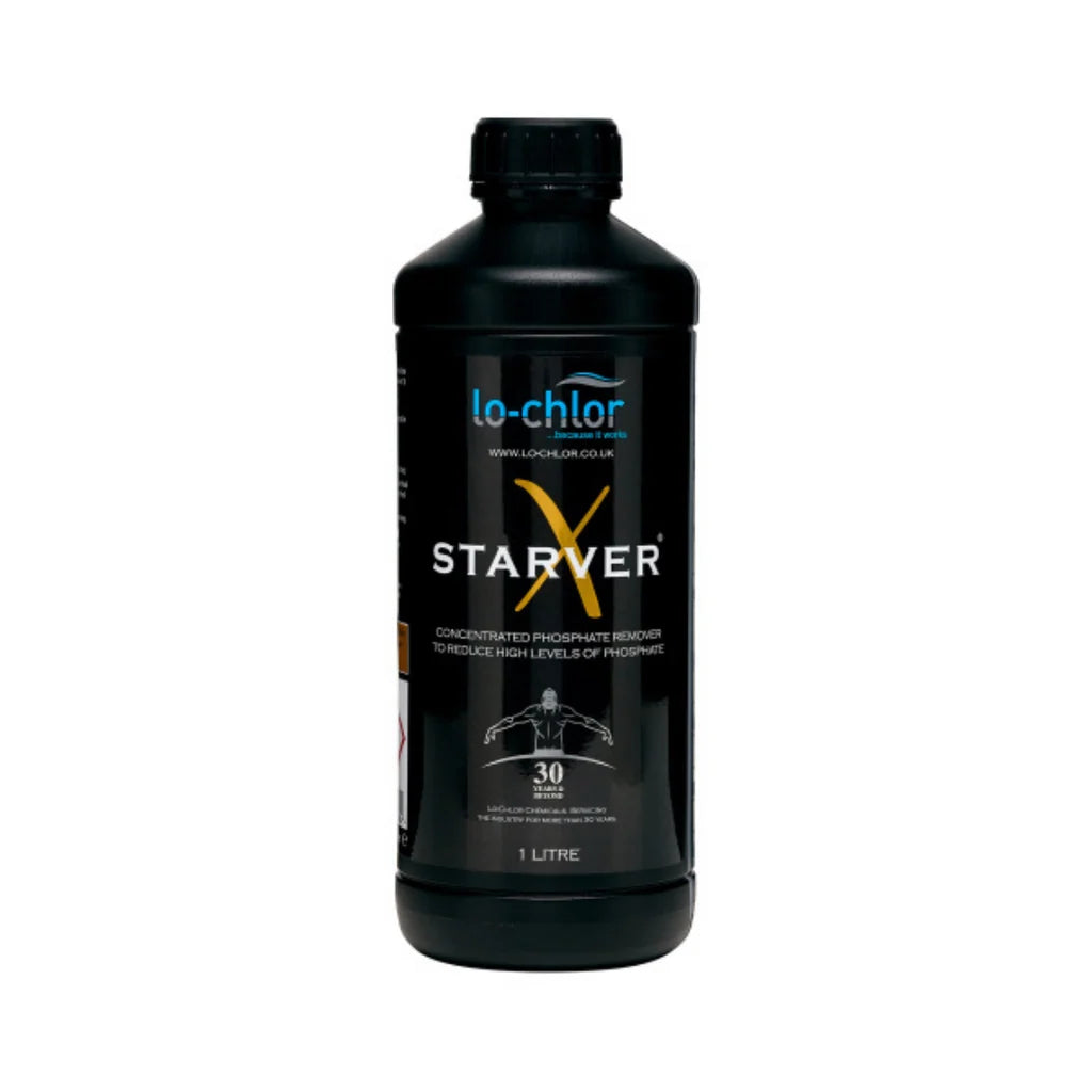 Starver X Lo-Chlor – Antifosfato per Piscina 1 L
