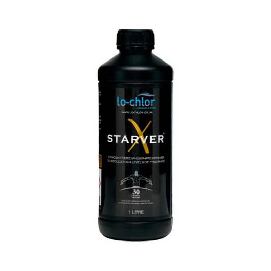 Starver X Lo-Chlor – Antifosfato per Piscina 1 L
