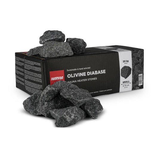 Pietre Laviche Harvia per Sauna 20 kg Ø 10 cm