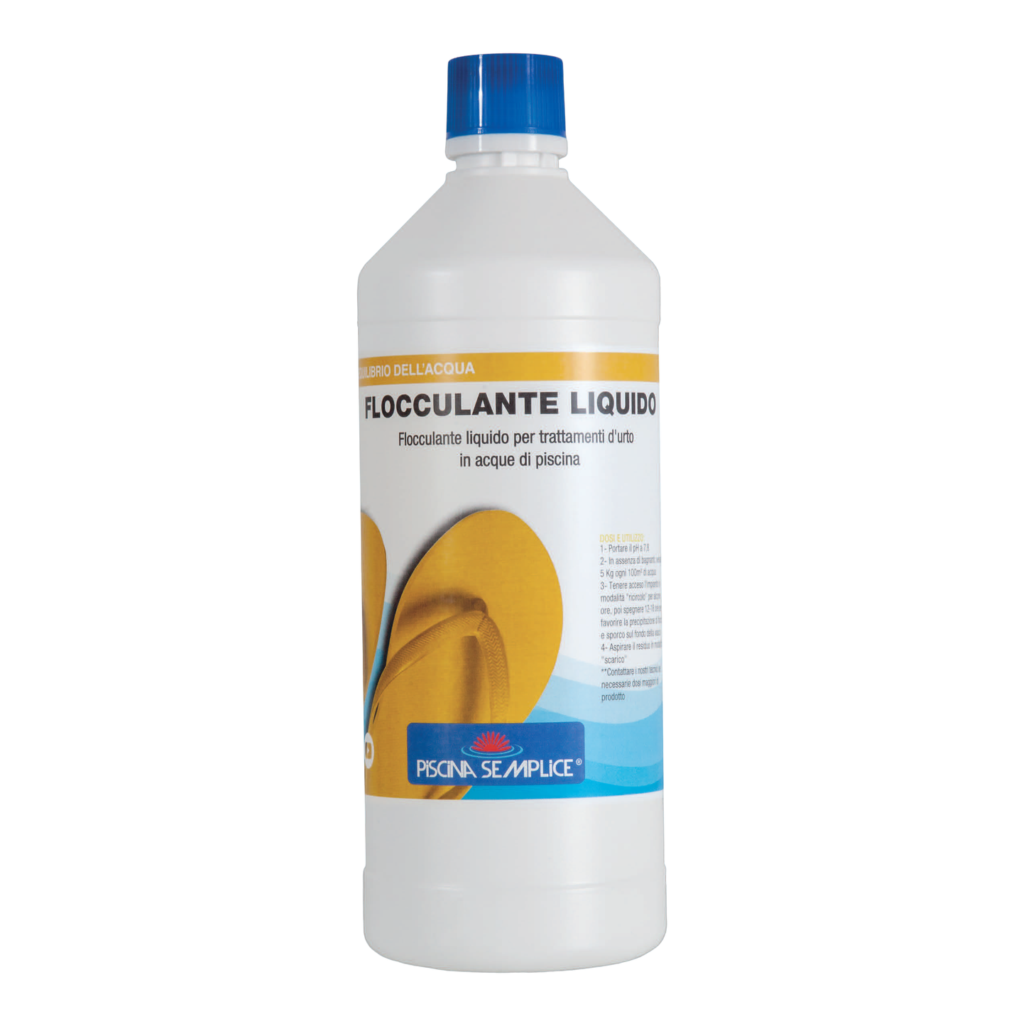 Flocculante Liquido Piscina Semplice