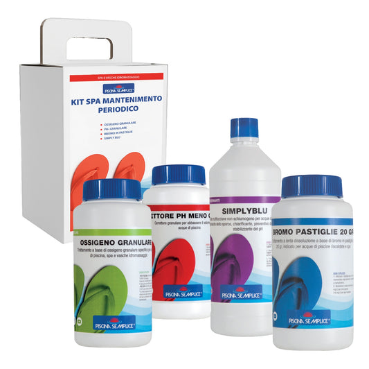 Kit SPA Mantenimento Periodico Piscina Semplice
