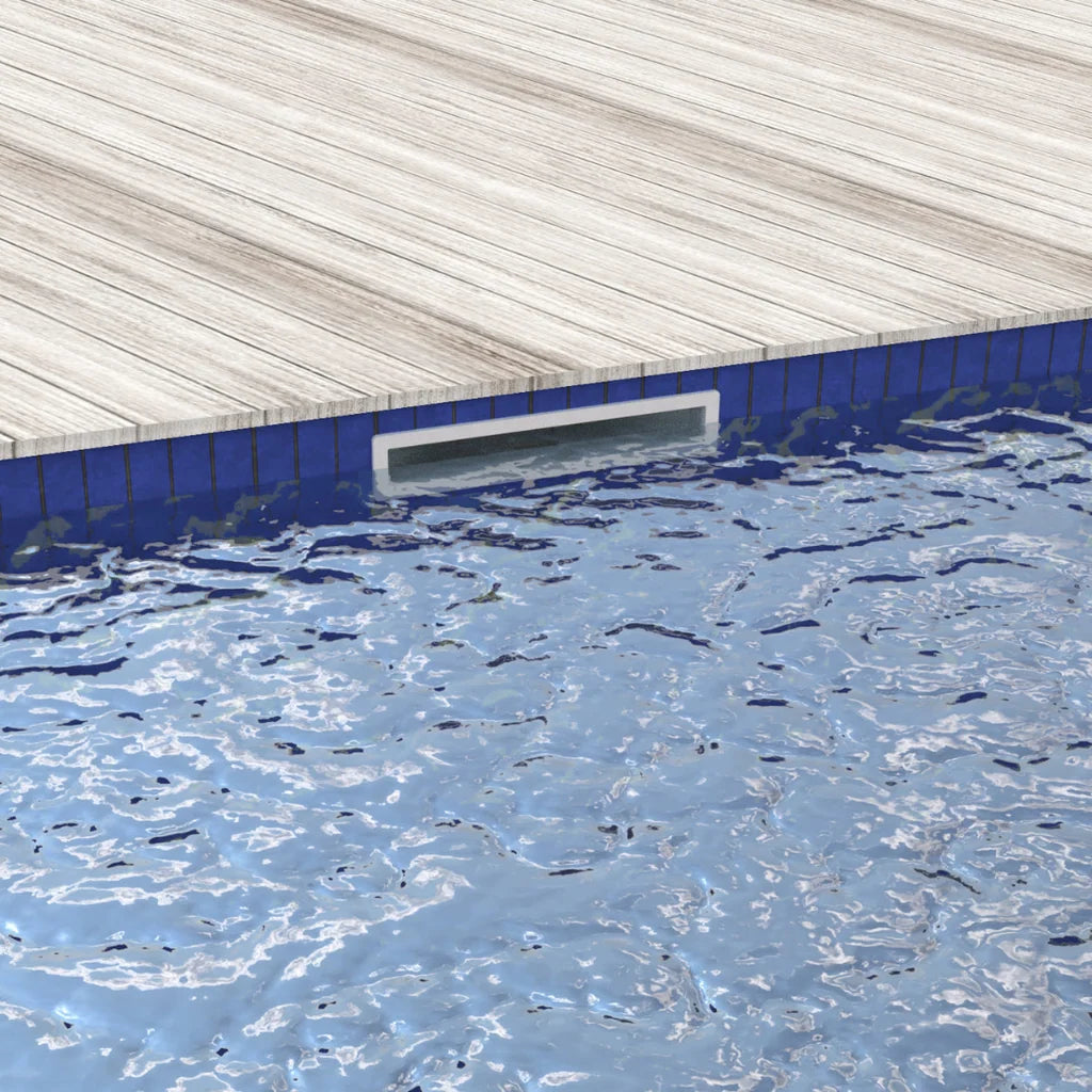 Skimmer Sfioratore Infinity 600 mm per Piscina